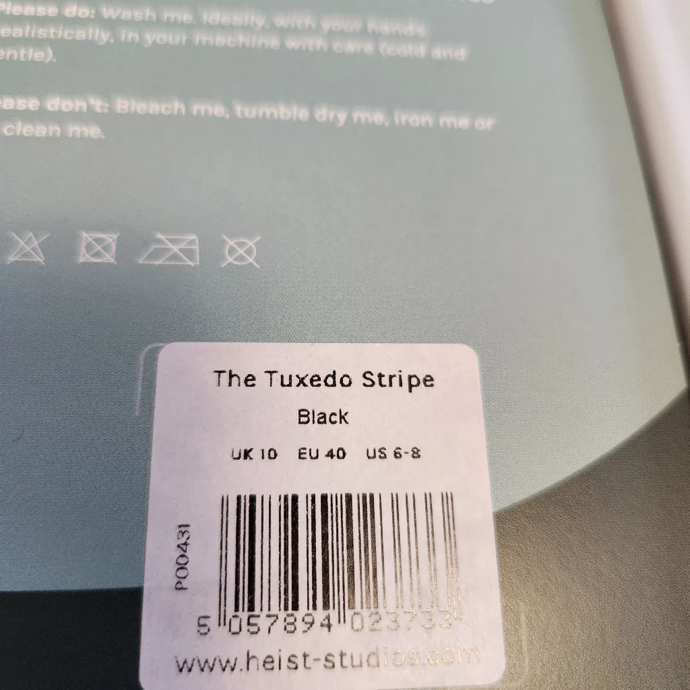 Heist The Tuxedo Stripe Tights